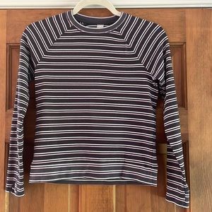 Athleta Girl Home Stretch Stripe Top